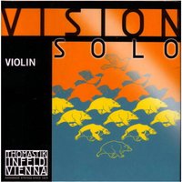 Thomastik Vision Solo Violin String Set Aluminium Wound D 4/4 Size