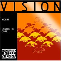 Thomastik Vision Solo Violin String Set Silver Wound D 4/4 Size