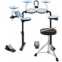 Read more about the article VISIONDRUM Electronic Drum Kit with Stool and Headphones Blue