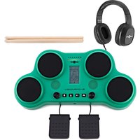 VISIONPAD-6 Electronic Drum Pad Pack by Gear4music Green