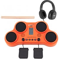 VISIONPAD-6 Electronic Drum Pad Pack by Gear4music Orange
