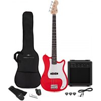 VISIONSTRING Bass Guitar Pack Red