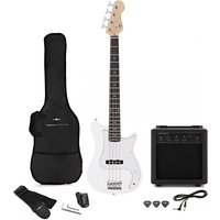 VISIONSTRING 3/4 Bass Guitar Pack White