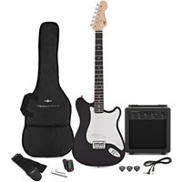 VISIONSTRING Electric Guitar Pack Black