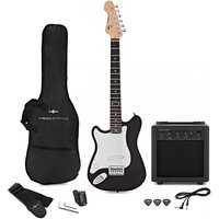 VISIONSTRING 3/4 Left Handed Electric Guitar Pack Black