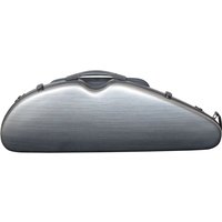 Read more about the article Hidersine Polycarbonate Violin Halfmoon Case Brushed Silver