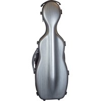 Hidersine Polycarbonate Violin Gourd Case Brushed Silver
