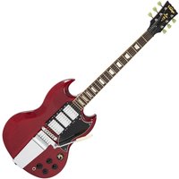 Vintage VS63 Reissued w/ Vibrola Cherry Red