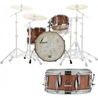 Sonor Vintage 22 3pc Shell Pack Rosewood Semi Gloss - Free Snare