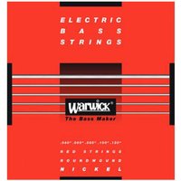 Warwick 46300 Red Label Medium-Light Bass Strings (40-130) 5-String