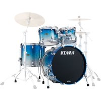 Read more about the article Tama Starclassic Walnut/Birch 4pc Shell Pack Molten Blue Ice Fade