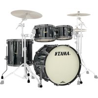 Read more about the article Tama Starclassic Maple 22 4pc Shell Pack Black Cloud Silver Lining
