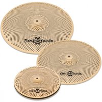 Low Volume Cymbal Pack Gold by Gear4music