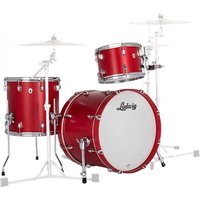 Read more about the article Ludwig Neusonic 22 Fab 3pc Shell Pack Satin Diablo Red