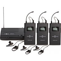 Read more about the article Wireless In Ear Monitor System Pack by Gear4music 3 Receivers