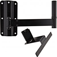 Deluxe Wall Mounted Speaker Bracket with Back Plate