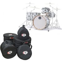 Mapex Mars Birch 22 5pc Crossover Shell Pack w/Bags Diamond