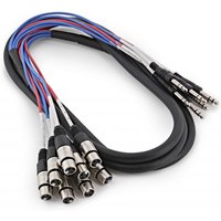 Read more about the article 8 x XLR (F) – TRS 6.35mm Jack Cable Loom 3m