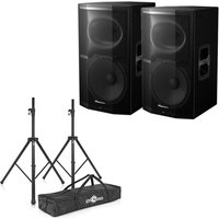 Pioneer XPRS-12 Active PA Speaker Pair With Stands