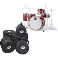 Read more about the article Mapex Mars Birch 22 5pc Crossover Shell Pack w/Bags Blood Orange