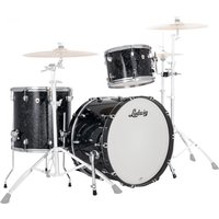 Ludwig Neusonic 24 Pro Beat 3pc Shell Pack Ebony Pearl