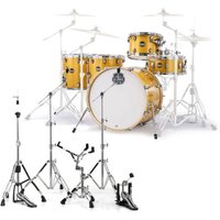 Mapex Mars Birch 22 5pc Crossover Drum Kit w/Hardware Sunflower