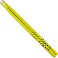 Zildjian 5A Acorn Neon Yellow Drumsticks