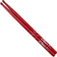 Zildjian 5B Wood Tip Red Drumsticks