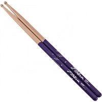 Zildjian 7A Wood Tip Purple Dip Drumsticks