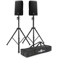 Electro-Voice ZLX-12 12 Passive PA Speaker Pair with Stands