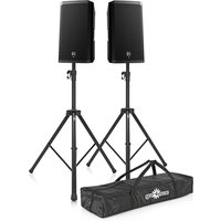 Electro-Voice ZLX-12P Active PA Speakers with Stands