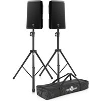 Electro-Voice ZLX-15P Active PA Speakers with Stands