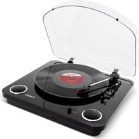Read more about the article ION Max LP USB Turntable with Integrated Speakers Black – Nearly New