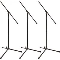 Boom Mic Stand by Gear4music 3 Pack
