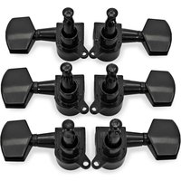 Guitarworks Tuning Machines 3-A-Side Hex Keys Black