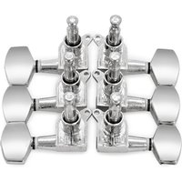 Guitarworks Tuning Machines 3-A-Side Hex Keys Chrome