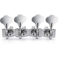 Guitarworks Bass Guitar Machine Head 2-a-side Chrome