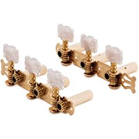 Guitarworks Classical Guitar Machine Heads Butterfly Gold