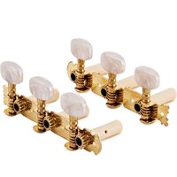 Guitarworks Classical Guitar Machine Heads Round Gold