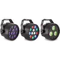 Read more about the article Sol Mini Party Lights Pack – RGBW with RGBW Strobe and UV Pars