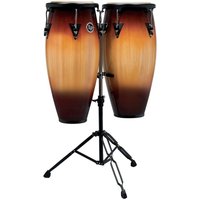 Read more about the article LP Aspire 10″ & 11″ Congas with Double Stand Vintage Sunburst