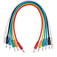 Read more about the article Mono Minijack Patch Cable 40cm 6 Pack by Gear4music