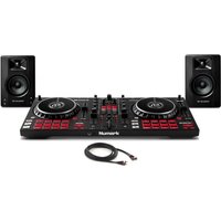 Numark Mixtrack Pro FX DJ Controller with M-Audio BX3 Studio Monitors