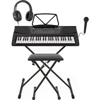 MK-1000 54-key Portable Keyboard by Gear4music - Complete Pack