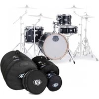 Mapex Mars Maple 18 4pc Bop Shell Pack w/Bag Set Matte Black