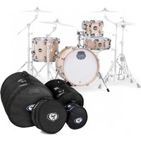 Mapex Mars Maple 18 4pc Bop Shell Pack w/Bag Set Natural Satin