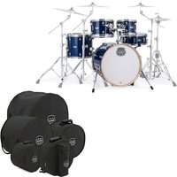 Mapex Mars Maple 20 5pc Fusion Shell Pack w/Bags Midnight Blue