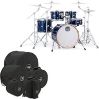 Read more about the article Mapex Mars Maple 20 5pc Fusion Shell Pack w/Bags Midnight Blue