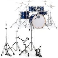 Read more about the article Mapex Mars Maple 20 5pc Fusion Drum Kit w/Hardware Blue
