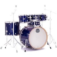 Mapex Mars Maple 22 6pc Rock Fusion Shell Pack Midnight Blue